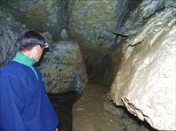 Вход в Заповедную Часть Кунгурской Ледяной Пещеры